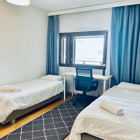 2 Bedroom With Private Sauna For 5 People 15 Mins To Helsinki 56sq Mt Min 2 Nights Espoo
